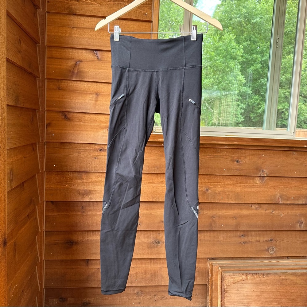 Lululemon Leggings with Zipper Side Pockets